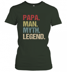 Papa Man Myth Legend Dad Father Women's T-Shirt Women's T-Shirt - HHHstores