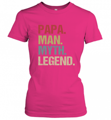 Papa Man Myth Legend Dad Father Women's T-Shirt Women's T-Shirt - HHHstores