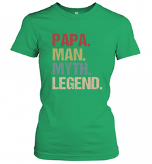 Papa Man Myth Legend Dad Father Women's T-Shirt Women's T-Shirt - HHHstores