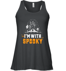 Spooky Halloween Costume Scary Gift Women's Racerback Tank