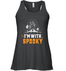 Spooky Halloween Costume Scary Gift Women's Racerback Tank Women's Racerback Tank - HHHstores