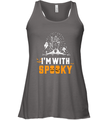 Spooky Halloween Costume Scary Gift Women's Racerback Tank Women's Racerback Tank - HHHstores