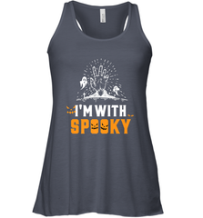 Spooky Halloween Costume Scary Gift Women's Racerback Tank Women's Racerback Tank - HHHstores