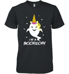 I'm A Boonicorn Cute Halloween Unicorn Boo Ghost Men's Premium T-Shirt