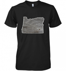 Oregon Pride Tee, Oregon Coast Tshirt, Forest Tree Men's Premium T-Shirt