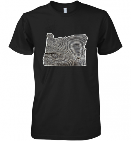Oregon Pride Tee, Oregon Coast Tshirt, Forest Tree Men's Premium T-Shirt Men's Premium T-Shirt / Black / XS Men's Premium T-Shirt - HHHstores