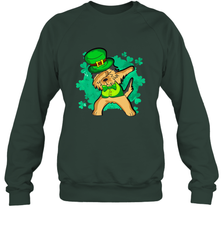 Dabbing Irish Terrier Dog Leprechaun St Patricks Day Ireland Crewneck Sweatshirt Crewneck Sweatshirt - HHHstores
