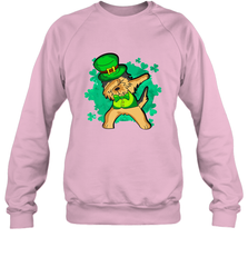 Dabbing Irish Terrier Dog Leprechaun St Patricks Day Ireland Crewneck Sweatshirt Crewneck Sweatshirt - HHHstores
