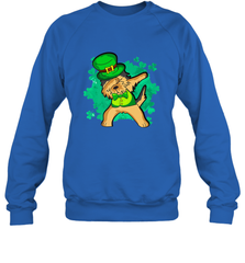 Dabbing Irish Terrier Dog Leprechaun St Patricks Day Ireland Crewneck Sweatshirt Crewneck Sweatshirt - HHHstores