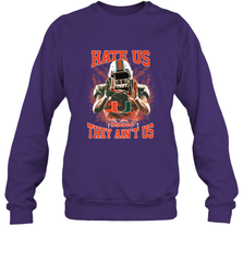 Miami Hurricanes Hate Us Cause They Ain'T Us T Shirt Crewneck Sweatshirt Crewneck Sweatshirt - HHHstores
