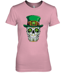 Sugar Skull Leprechaun T Shirt St Patricks Day Women Men Women's Premium T-Shirt Women's Premium T-Shirt - HHHstores