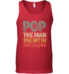 Pop The Man The Myth The Legend Father's Day Men's Tank Top Men's Tank Top - HHHstores