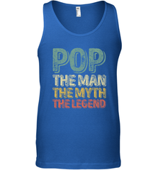 Pop The Man The Myth The Legend Father's Day Men's Tank Top Men's Tank Top - HHHstores