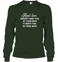 Real love funny quotes for valentine Long Sleeve T-Shirt Long Sleeve T-Shirt - HHHstores