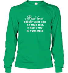 Real love funny quotes for valentine Long Sleeve T-Shirt Long Sleeve T-Shirt - HHHstores