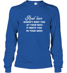 Real love funny quotes for valentine Long Sleeve T-Shirt Long Sleeve T-Shirt - HHHstores