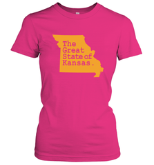 The Great State Of Kansas Women's T-Shirt Women's T-Shirt - HHHstores