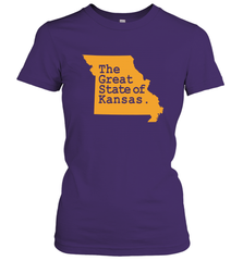 The Great State Of Kansas Women's T-Shirt Women's T-Shirt - HHHstores