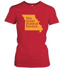 The Great State Of Kansas Women's T-Shirt Women's T-Shirt - HHHstores