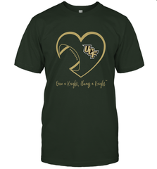 UCF Knights Football Inside Heart  Team  Apparel Men's T-Shirt Men's T-Shirt - HHHstores