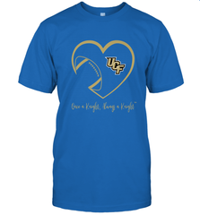 UCF Knights Football Inside Heart  Team  Apparel Men's T-Shirt Men's T-Shirt - HHHstores