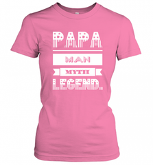 Papa Man Myth Legend Father's Day Dad Veteran Gift Women's T-Shirt Women's T-Shirt - HHHstores