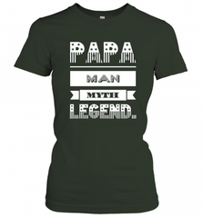 Papa Man Myth Legend Father's Day Dad Veteran Gift Women's T-Shirt Women's T-Shirt - HHHstores