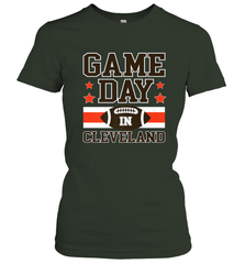 NFL Cleveland Game Day Football Home Team Colors Women's T-Shirt Women's T-Shirt - HHHstores
