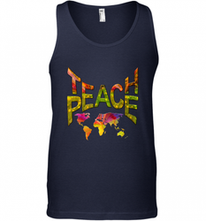 Teach Peace  prime Tshirt Nadine May Men's Tank Top