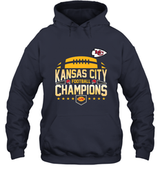 Kansas City Football _ The City Of Champions LIV Hooded Sweatshirt