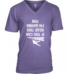 Funny Rock Climbing T Shirt Free Climbing Men's V-Neck Men's V-Neck - HHHstores