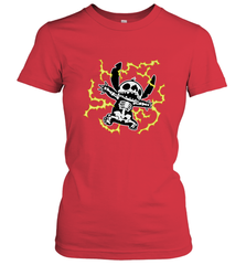 Disney Stitch Skeleton Halloween Women's T-Shirt Women's T-Shirt - HHHstores