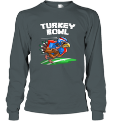 Cool Turkey Bowl _ Funny Thanksgiving Football Player Gift Long Sleeve T-Shirt Long Sleeve T-Shirt - HHHstores