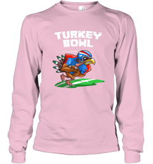 Cool Turkey Bowl _ Funny Thanksgiving Football Player Gift Long Sleeve T-Shirt Long Sleeve T-Shirt - HHHstores