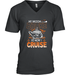 My Broom Broke So Now I Am A Nurse Halloween Costume Men's V-Neck Men's V-Neck - HHHstores