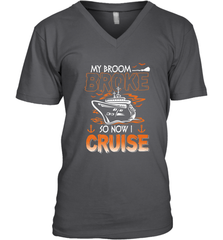My Broom Broke So Now I Am A Nurse Halloween Costume Men's V-Neck Men's V-Neck - HHHstores