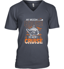 My Broom Broke So Now I Am A Nurse Halloween Costume Men's V-Neck Men's V-Neck - HHHstores