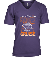 My Broom Broke So Now I Am A Nurse Halloween Costume Men's V-Neck Men's V-Neck - HHHstores