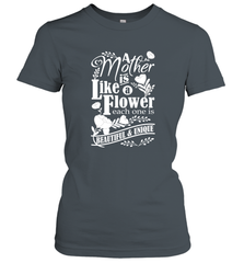 A mother is like a flower each one is beautiful and unique Women's T-Shirt Women's T-Shirt - HHHstores