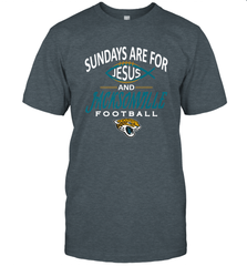 Sundays Are For Jesus and Jacksonville Funny Football Men's T-Shirt Men's T-Shirt - HHHstores
