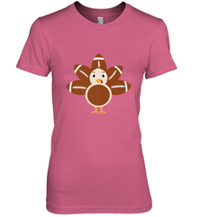 Funny Football Turkey Fall Thanksgiving Football Women's Premium T-Shirt Women's Premium T-Shirt - HHHstores