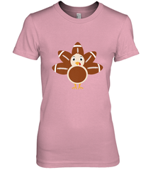 Funny Football Turkey Fall Thanksgiving Football Women's Premium T-Shirt Women's Premium T-Shirt - HHHstores