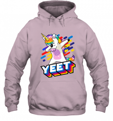Colorful Dabbing Dancing Unicorn Celebration Yeet Hooded Sweatshirt Hooded Sweatshirt - HHHstores
