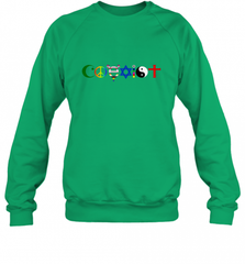 Coexist Crewneck Sweatshirt Crewneck Sweatshirt - HHHstores