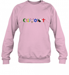 Coexist Crewneck Sweatshirt Crewneck Sweatshirt - HHHstores