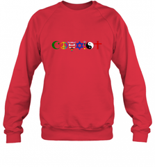 Coexist Crewneck Sweatshirt Crewneck Sweatshirt - HHHstores