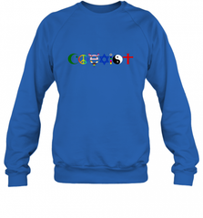 Coexist Crewneck Sweatshirt Crewneck Sweatshirt - HHHstores