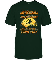 You can't scare me My grandma is a crazy witch Men's T-Shirt Men's T-Shirt - HHHstores