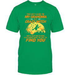 You can't scare me My grandma is a crazy witch Men's T-Shirt Men's T-Shirt - HHHstores