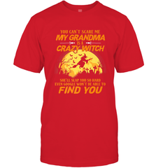 You can't scare me My grandma is a crazy witch Men's T-Shirt Men's T-Shirt - HHHstores